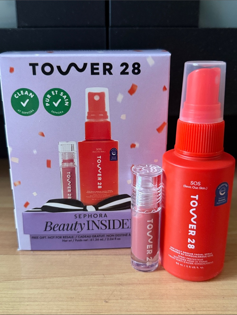 New Tower 28 Lip Jelly & Facial Spray Birthday Set Sephora Beauty Insider